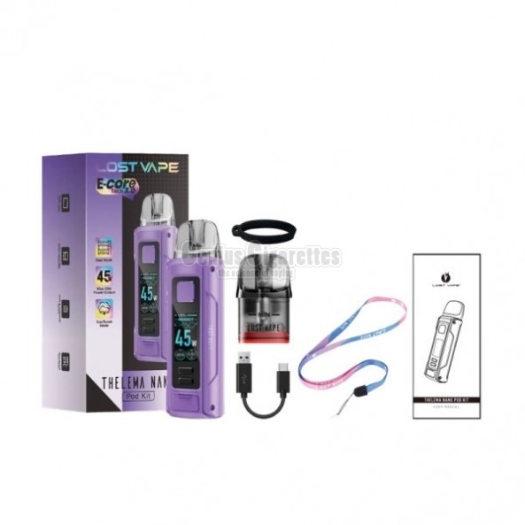 Lost Vape Thelema Nano Pod Kit 1500mAh 3ml Lavender Violet